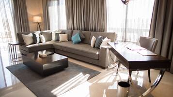 42-inch LCD TV with satellite channels, TV