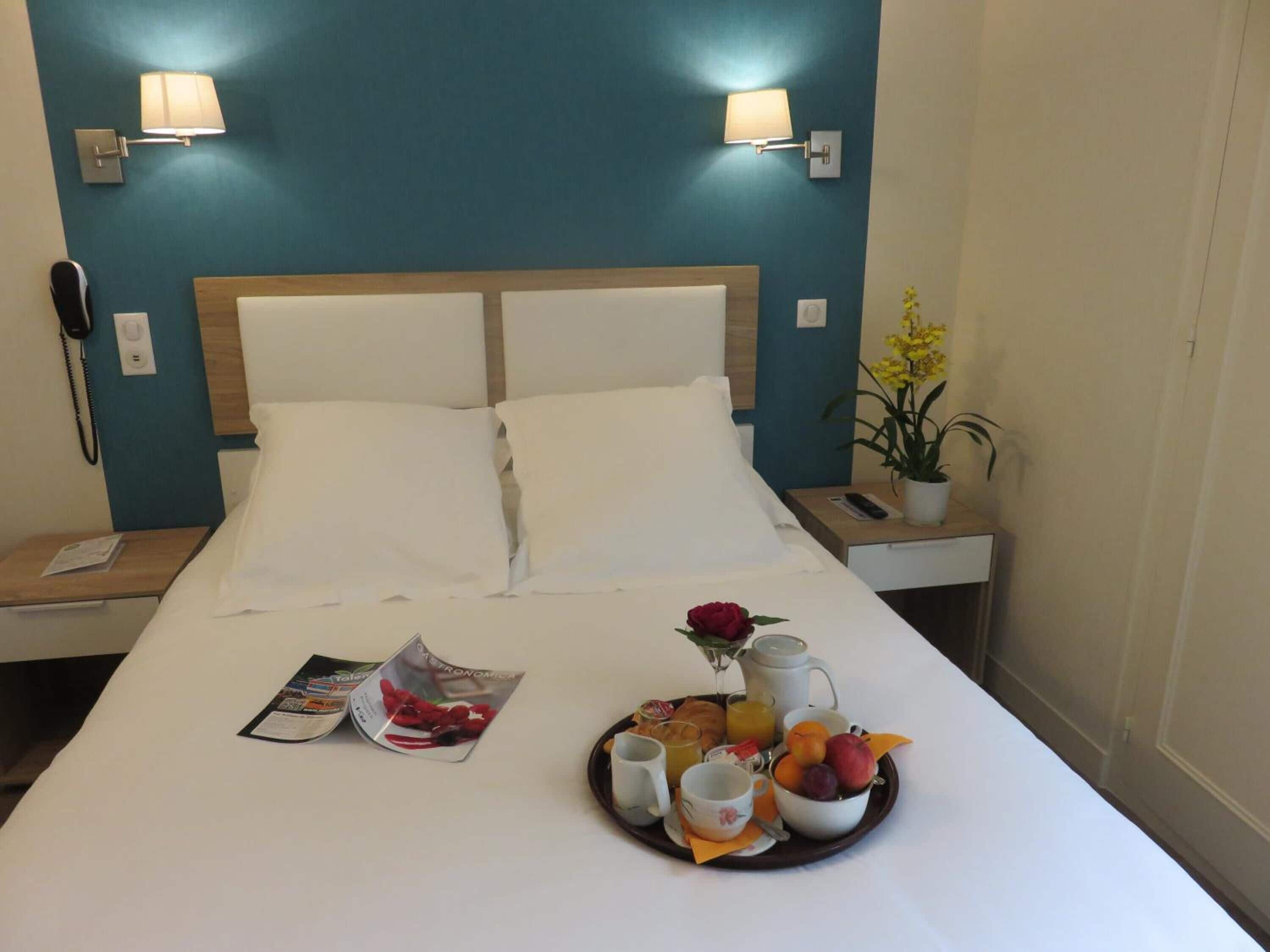 standard double room | premium bedding, desk, blackout curtains, soundproofing