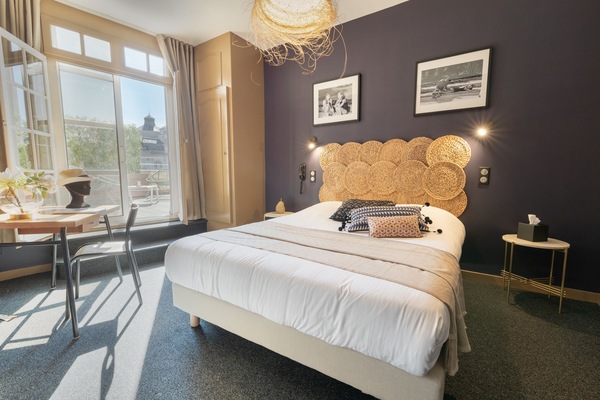 1 camera, biancheria da letto di alta qualità, una scrivania