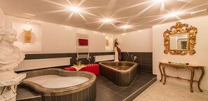 Kuumakivihierontaa, kasvohoitoja