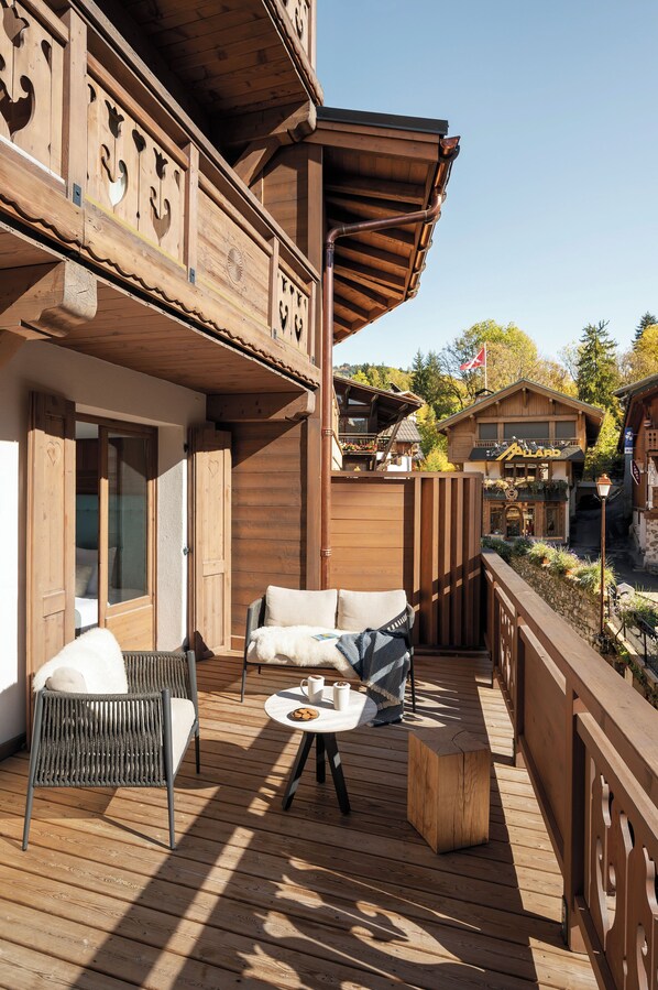 Junior-Suite, 1Â King-Bett | Terrasse/Patio