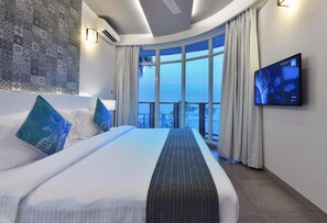 In-room safe, desk, laptop workspace, iron/ironing board - Velana Beach Hotel Maldives (Maafushi)