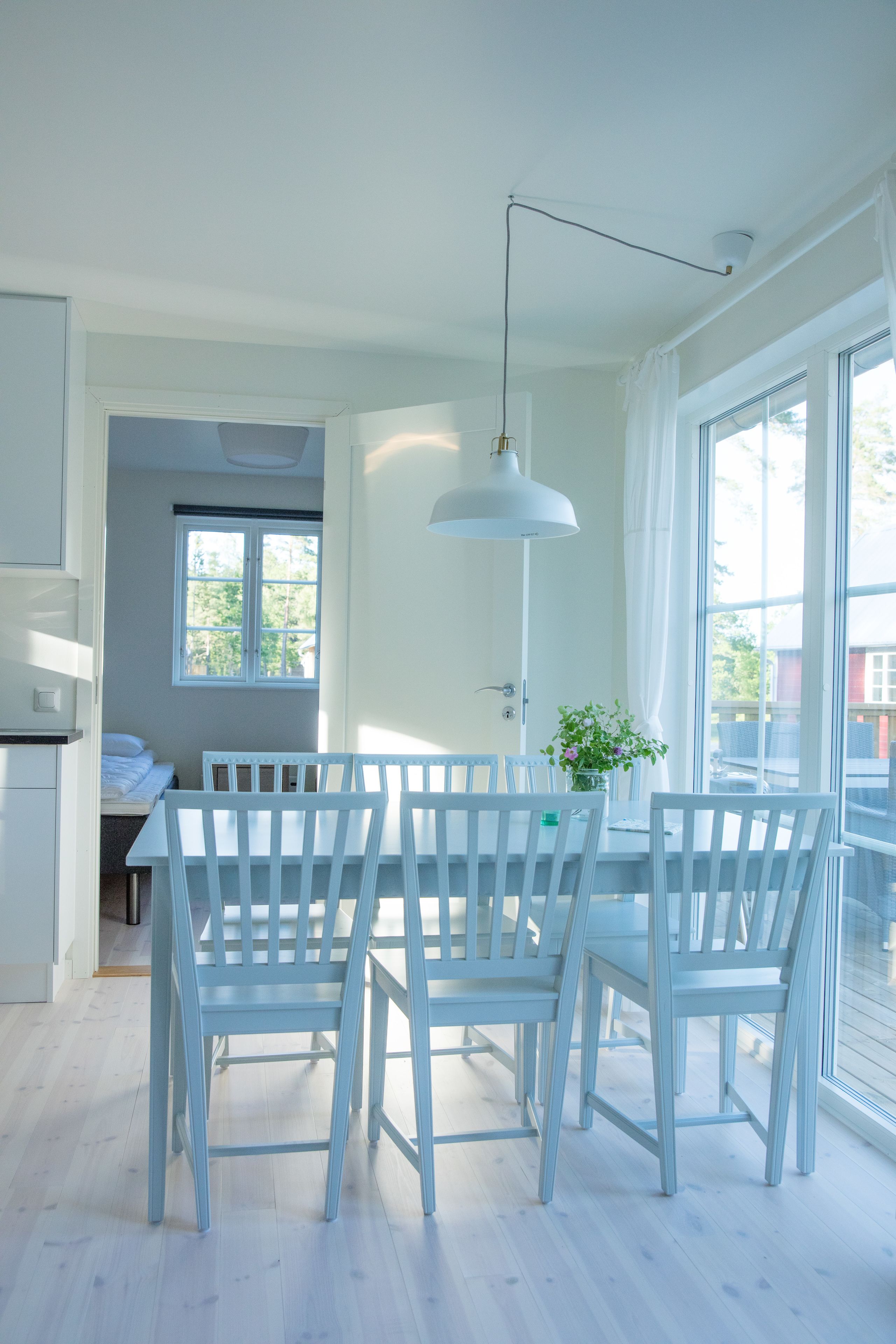 Familiehytte | Spiseområde på rommet