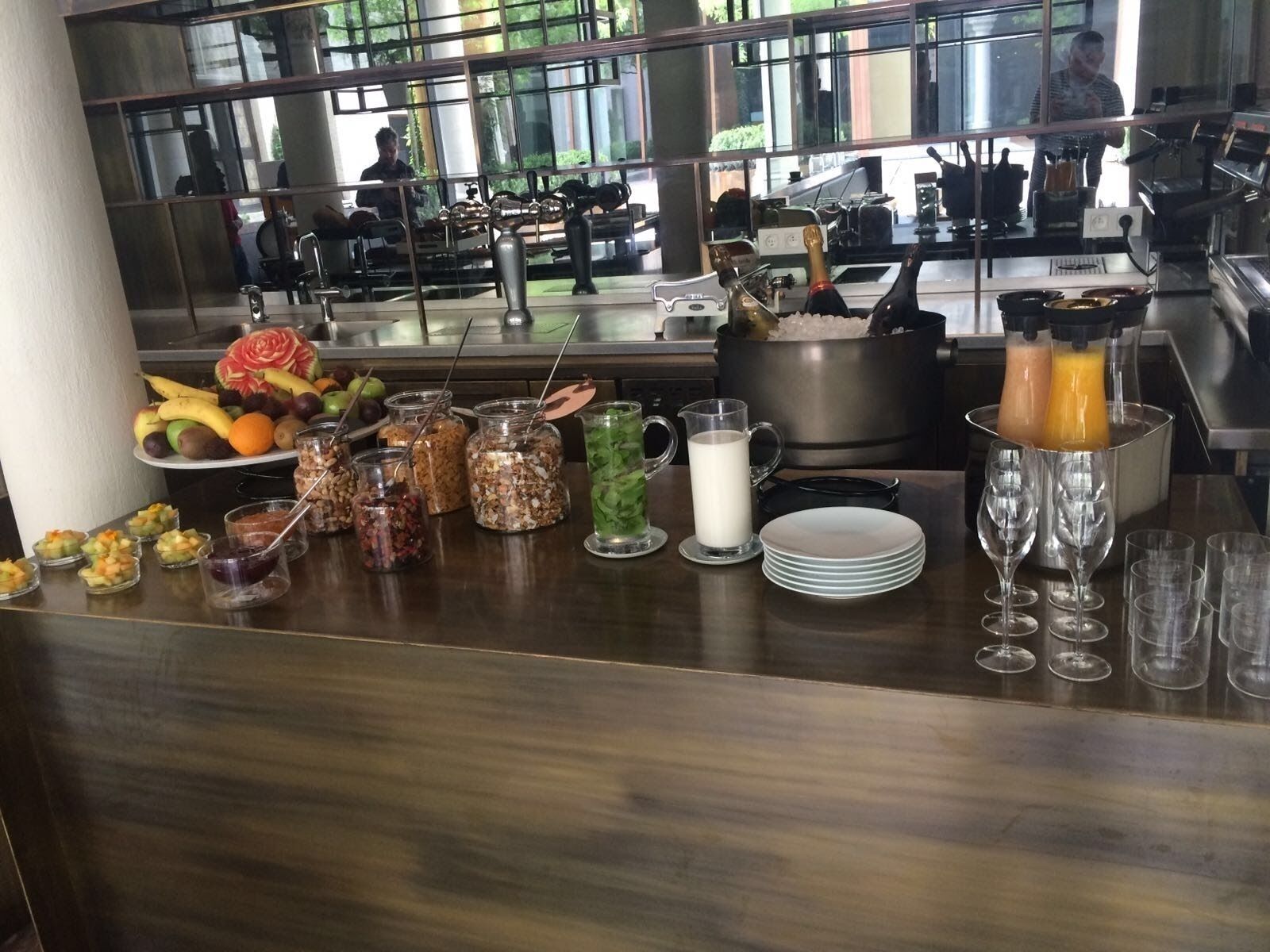 daily buffet breakfast (eur 20.00 per person)
