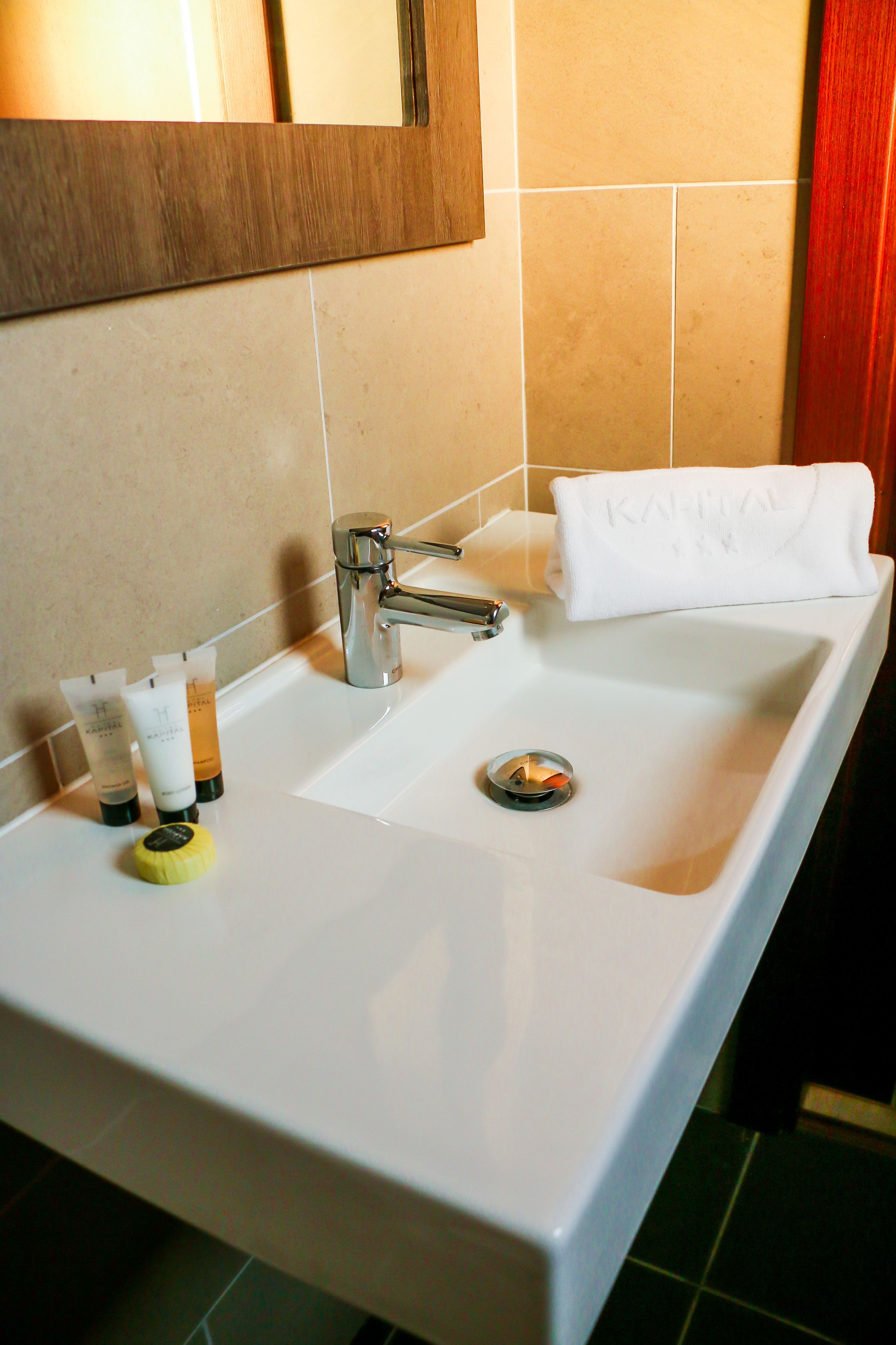 deluxe twin room, terrace | bathroom sink