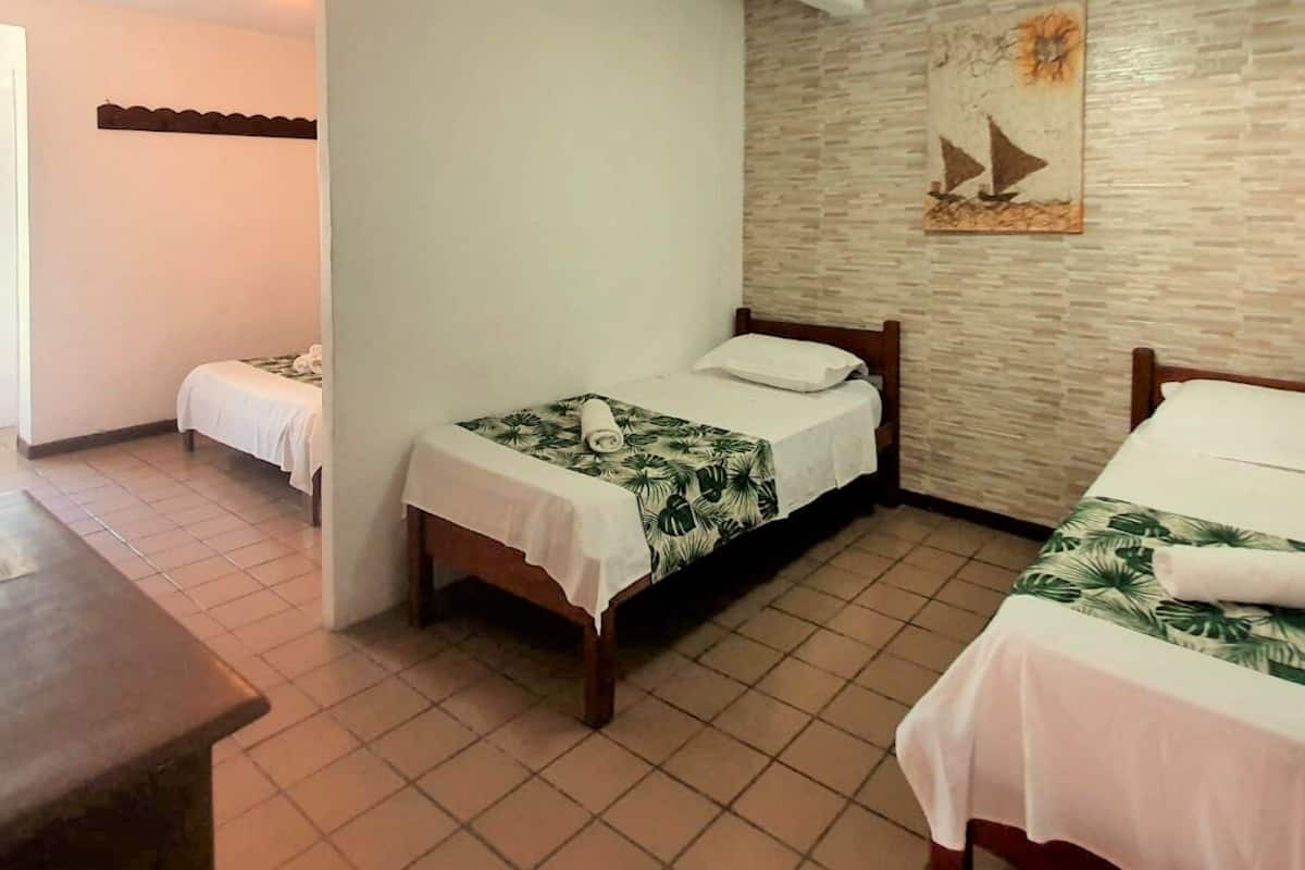 Quarto quádruplo família | Vista do quarto