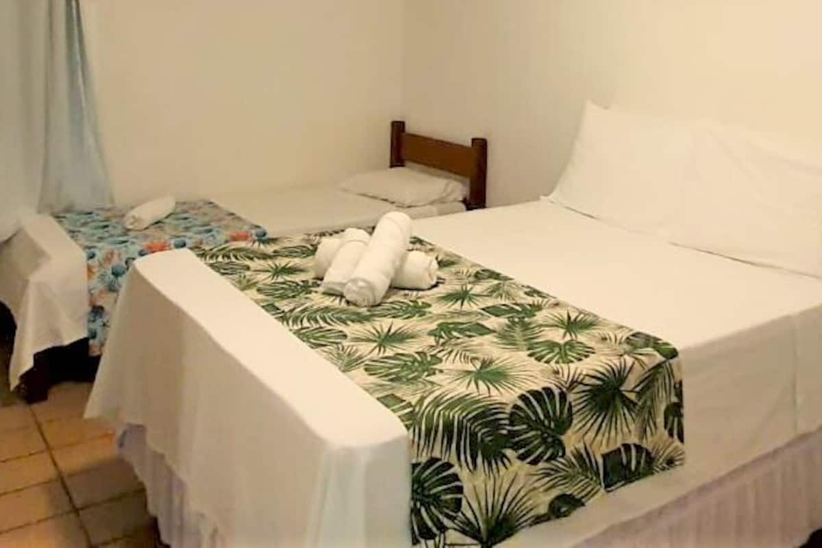 Quarto triplo tradicional | Comodidades do quarto