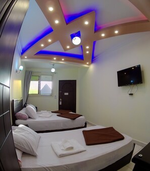 Superior Double or Twin Room | Minibar, in-room safe, blackout drapes, soundproofing - Horus Guest House Pyramids View (Giza)