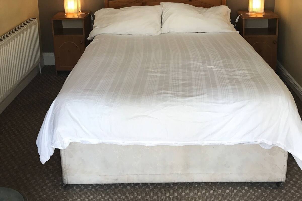 Double Room | Premium bedding, blackout curtains, iron/ironing board, free WiFi