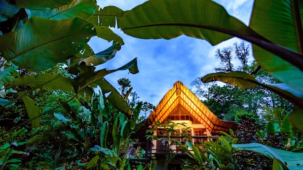 Unclassified image, 1 of 14, button - Casa de Barro (Cahuita)
