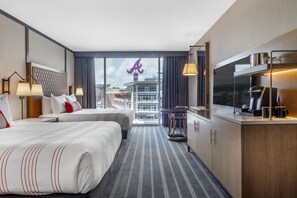 Literie de qualité supérieure, surmatelas, minibar