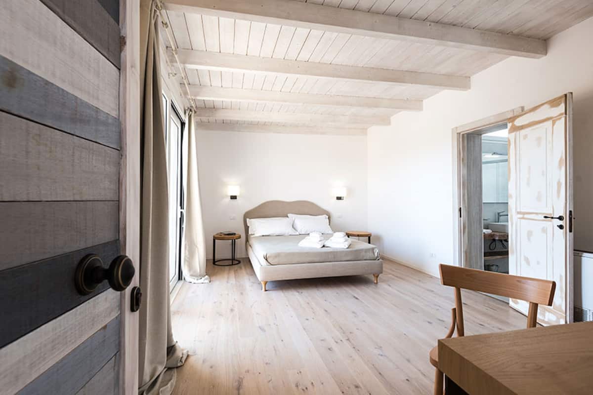 Superior-Doppelzimmer, Terrasse, Stadtblick
