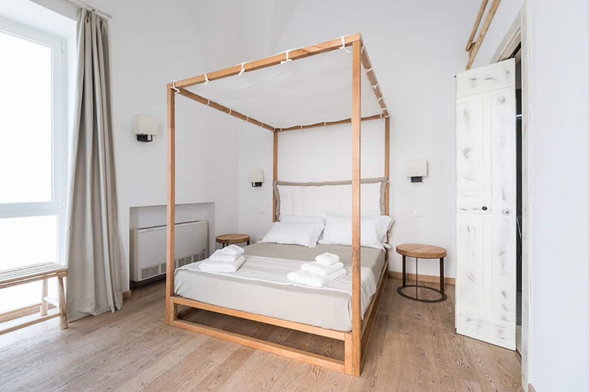 Standaard tweepersoonskamer | 1 slaapkamer, Italiaanse Frette-lakens, luxe beddengoed