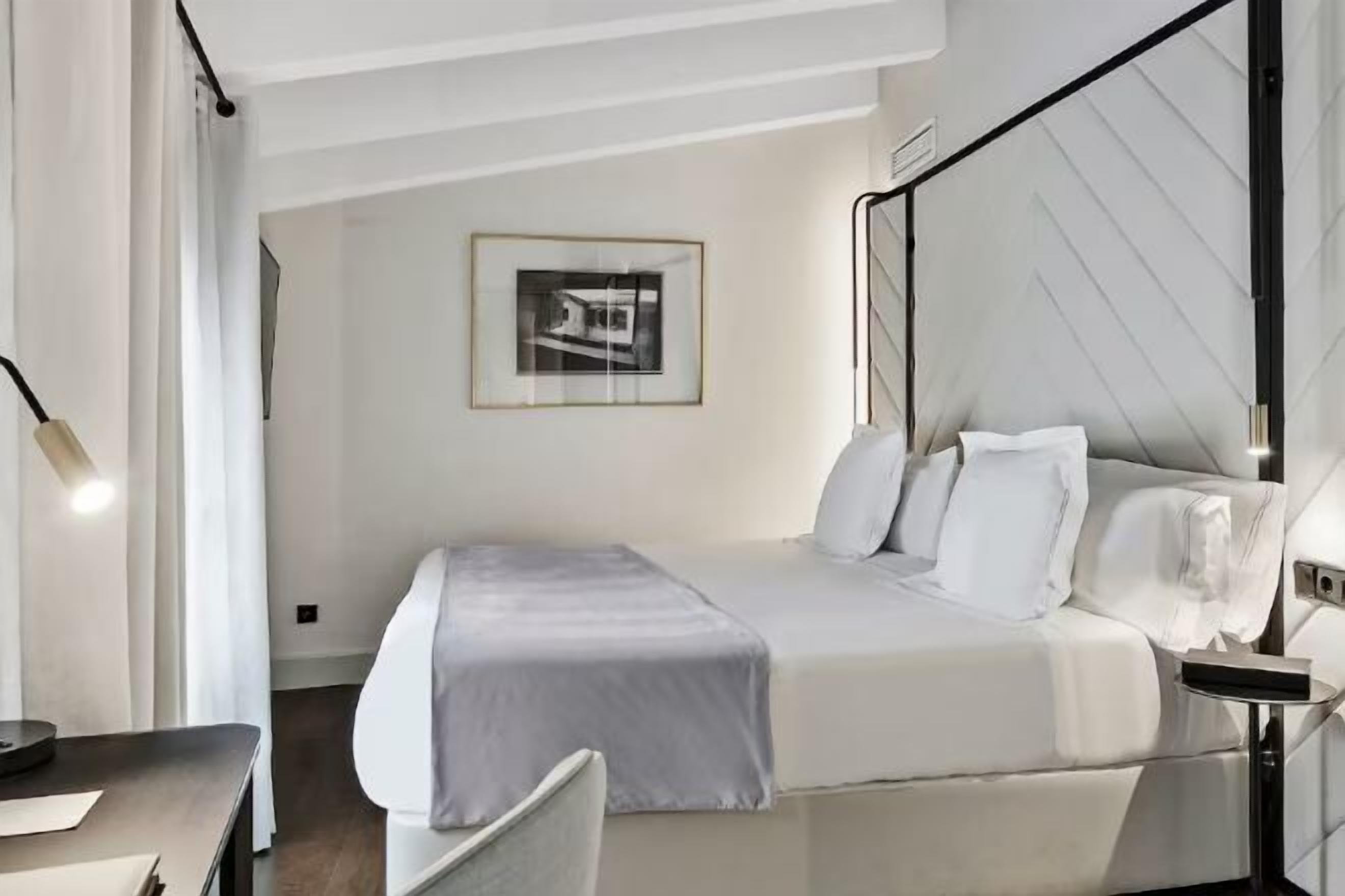 Egyptian cotton sheets, premium bedding, down duvets, memory-foam beds