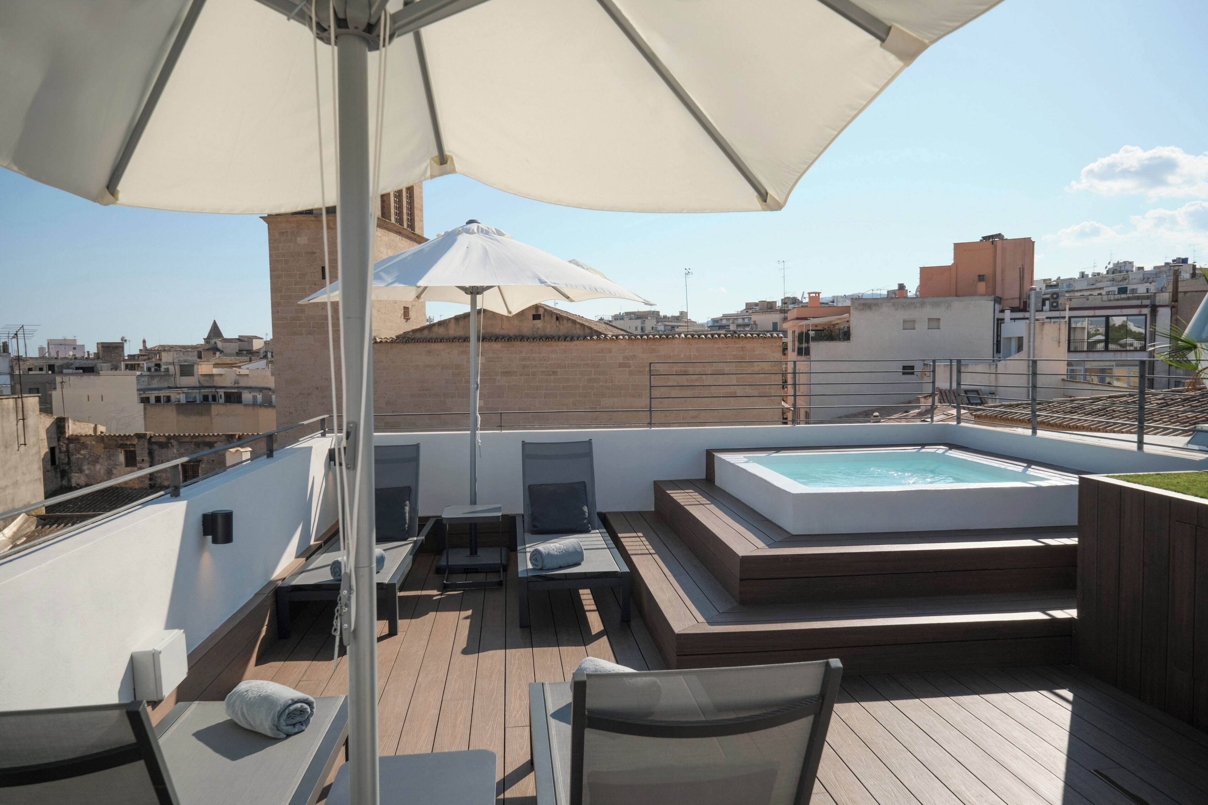 Terraza en la azotea
