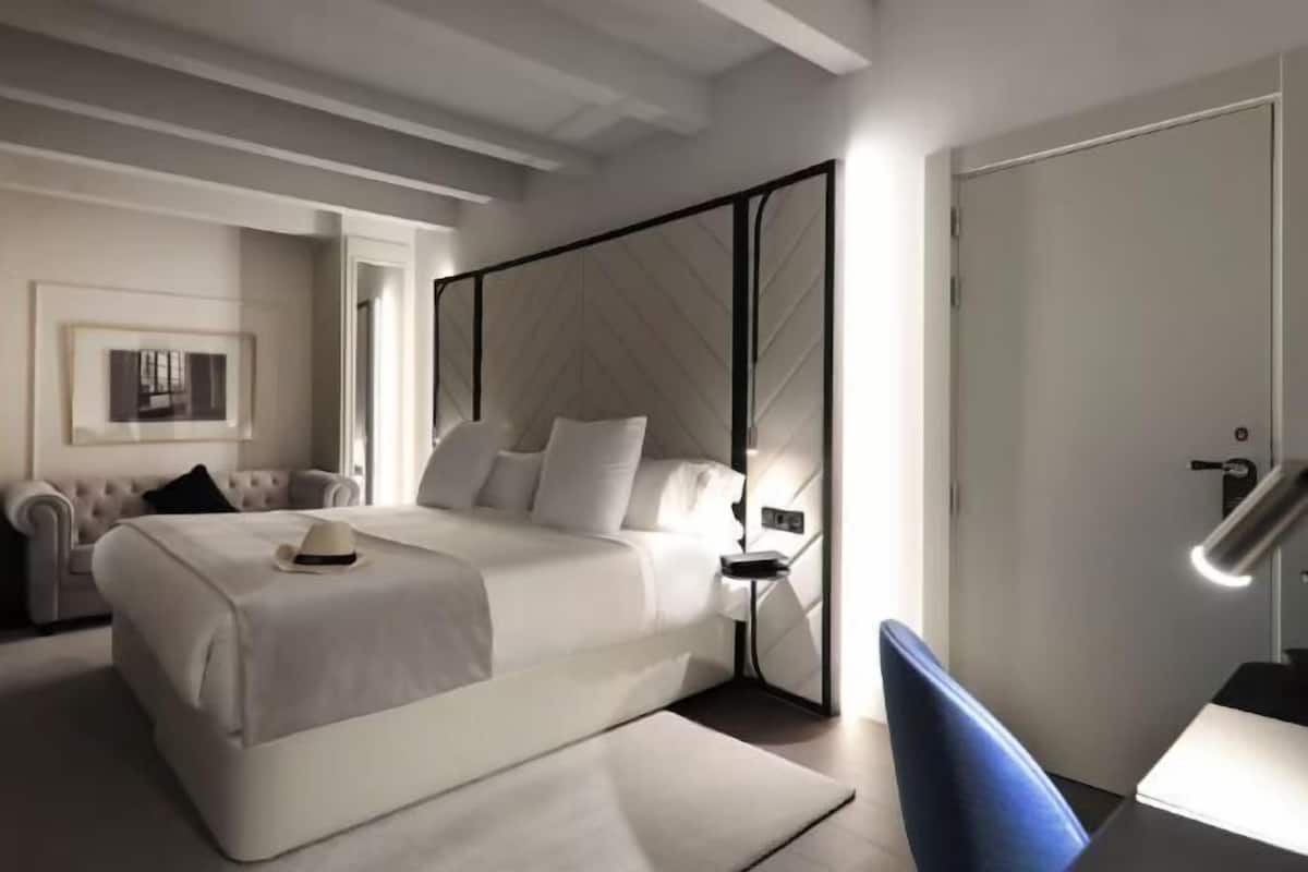 Egyptian cotton sheets, premium bedding, down duvets, memory-foam beds