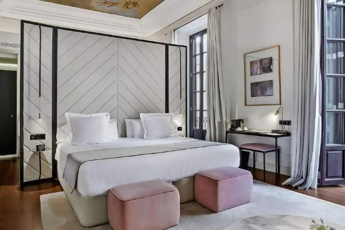 Egyptian cotton sheets, premium bedding, down duvets, memory-foam beds