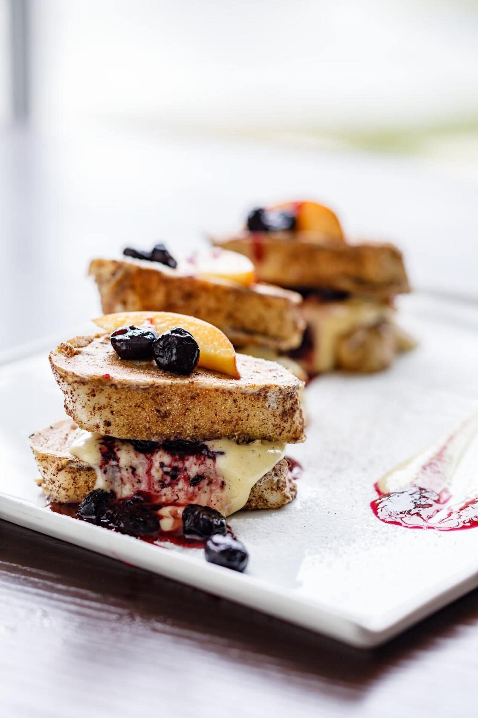 breakfast, lunch and dinner served