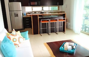 Apartment, 2 Bedrooms | Living area