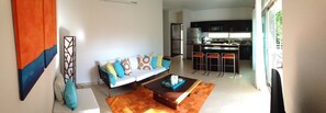 Apartment, 2 Bedrooms | Living area