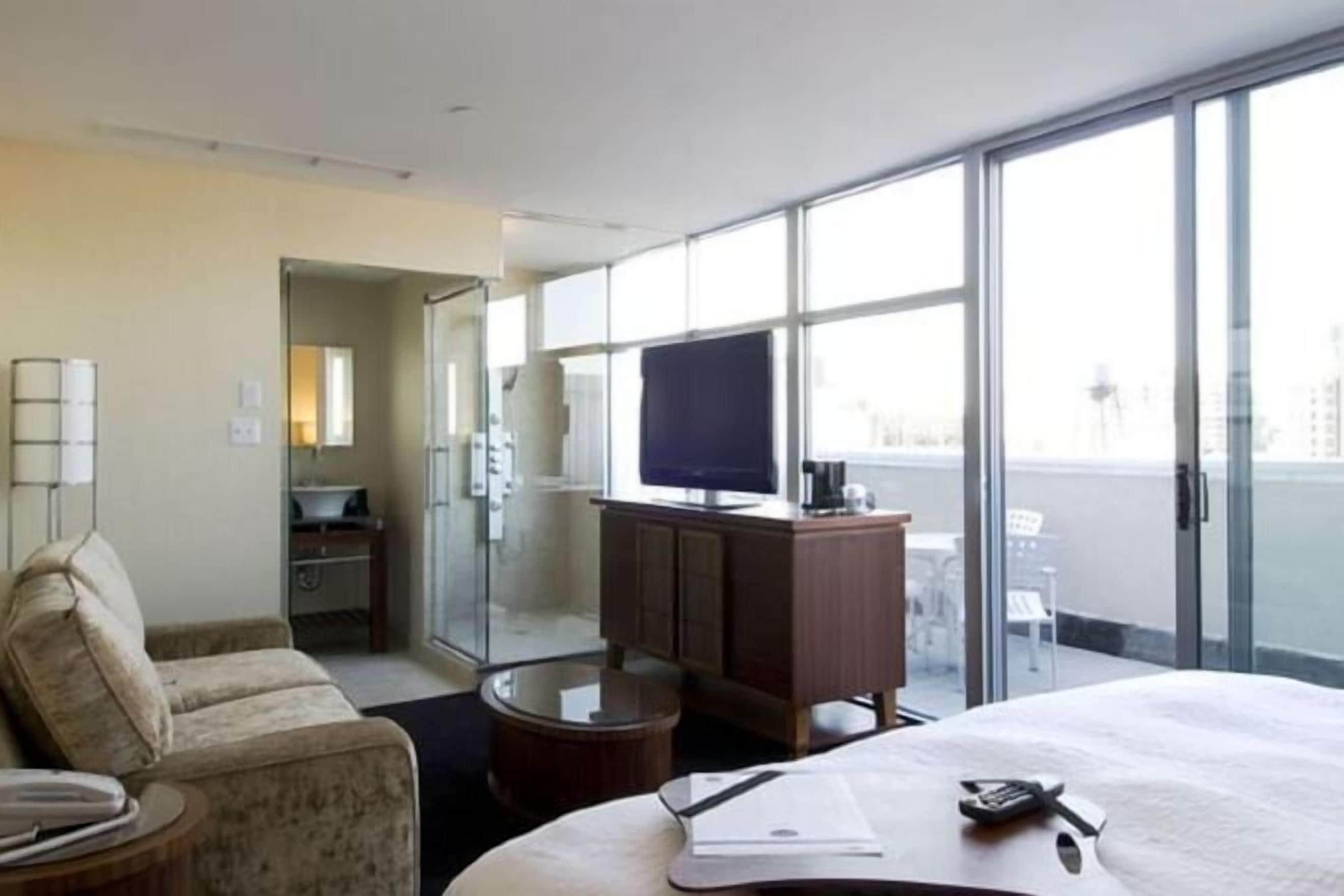 In-room safe, desk, blackout drapes, iron/ironing board