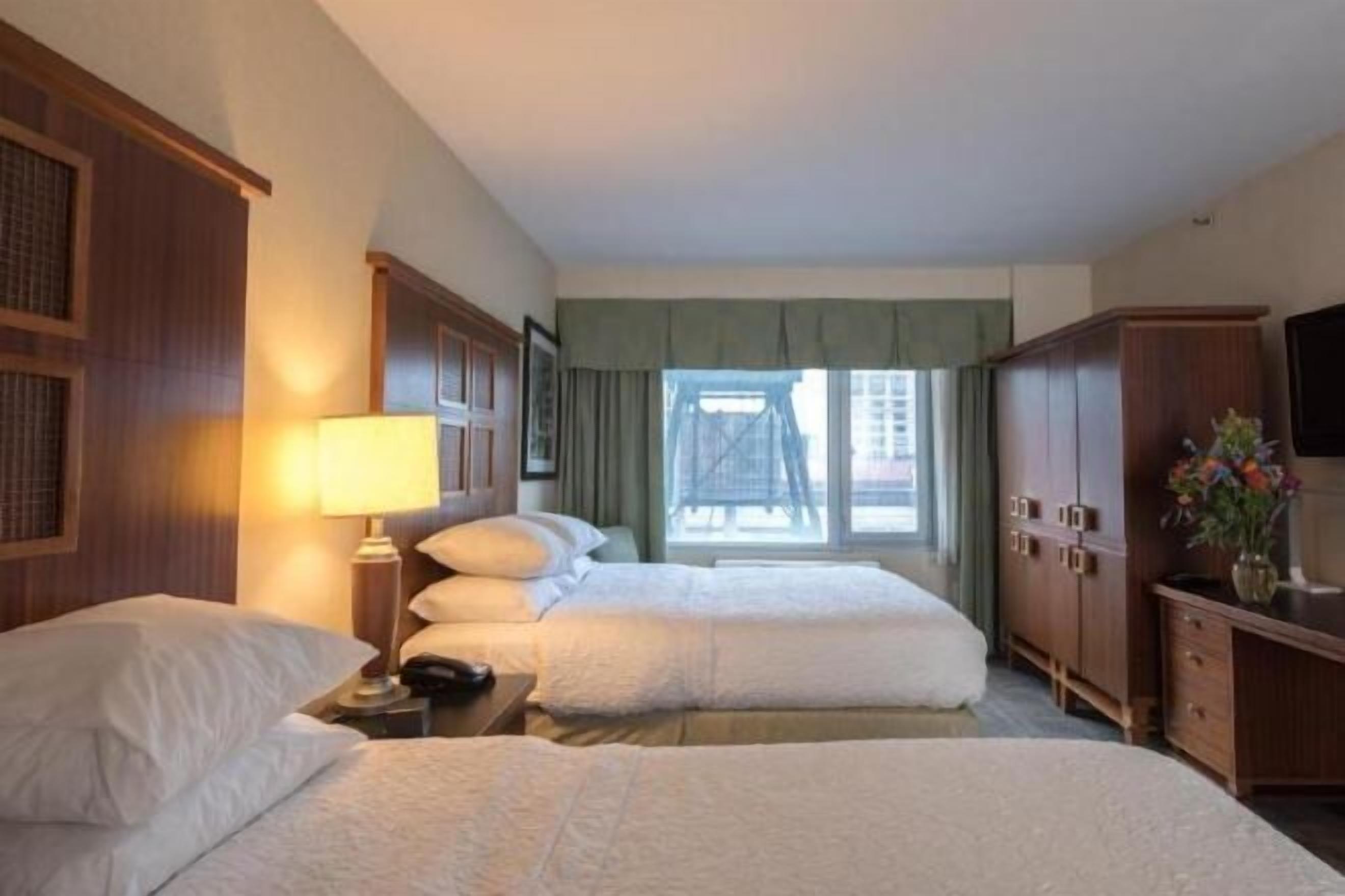 In-room safe, desk, blackout drapes, iron/ironing board