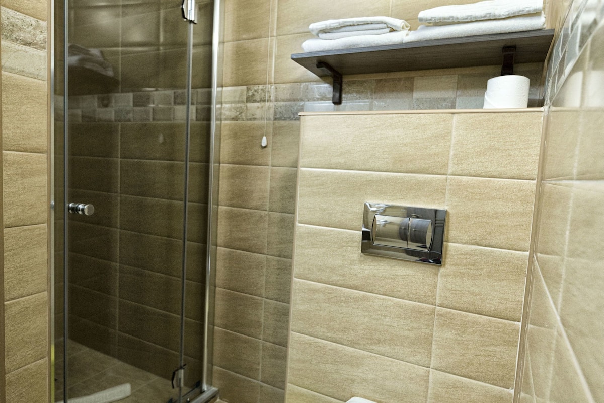 free toiletries, hair dryer, bathrobes, slippers