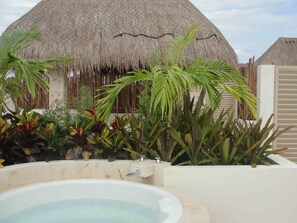 Apartment, 2 Bedrooms | Outdoor spa tub - Turquesa Penthouse 2 BDRM sleeps 5 (Tulum)
