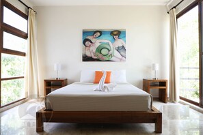2 bedrooms, desk, iron/ironing board, free cribs/infant beds - Paola Villa 2 Bedroom sleeps 5 private terrace (Tulum)