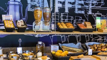Daily continental breakfast for a fee
