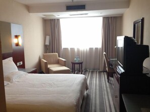 In-room safe, free WiFi - Greentree Inn Suzhou Heshan Business Hotel (Suzhou)