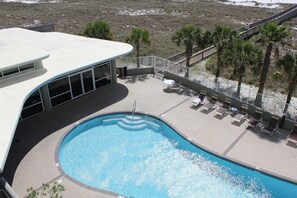 Indoor pool, a heated pool