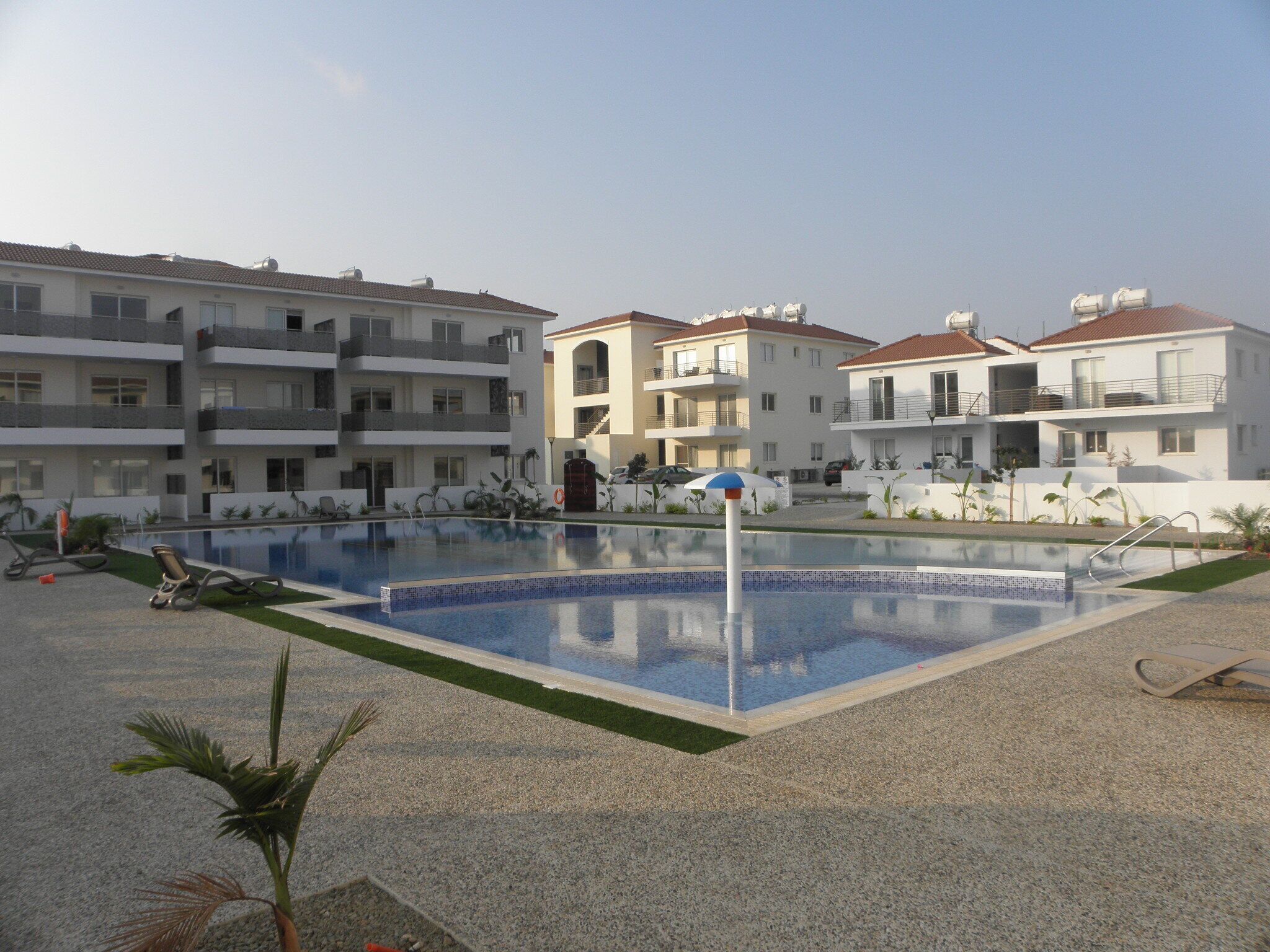 The resort's big pool.