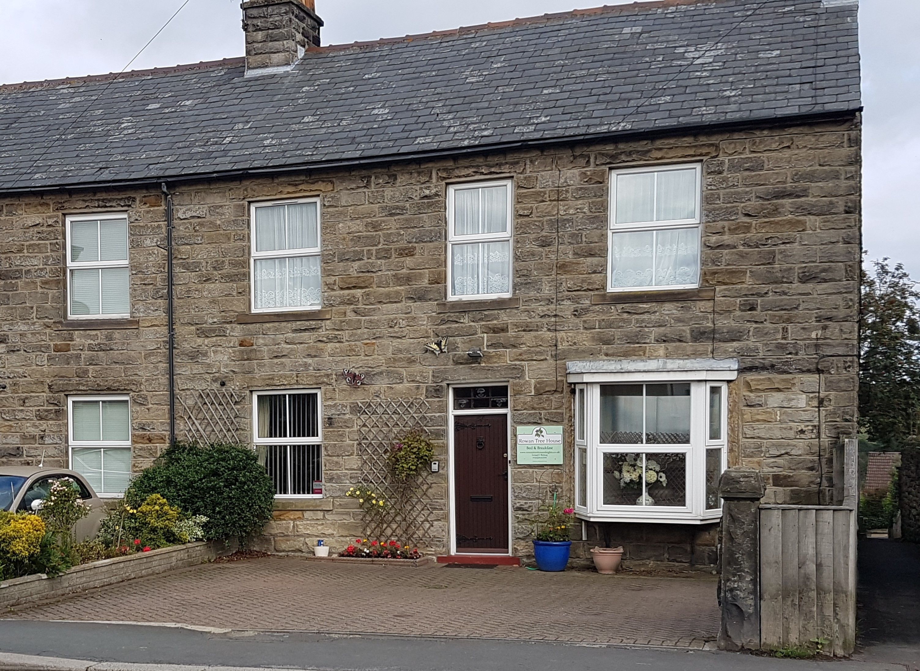 Fassade der Unterkunft