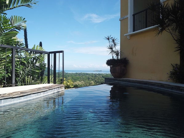 An infinity pool