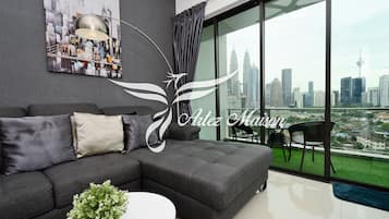 Basic Apartment, 1 Bedroom, Balcony, City View | 1 bilik tidur, seterika/papan seterika, Wi-fi percuma