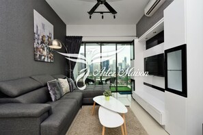 Basic Apartment, 1 Bedroom, Balcony, City View | 1 bedroom, iron/ironing board, free WiFi - Setia Sky Residence KLCC - Artez Maison (Kuala Lumpur)