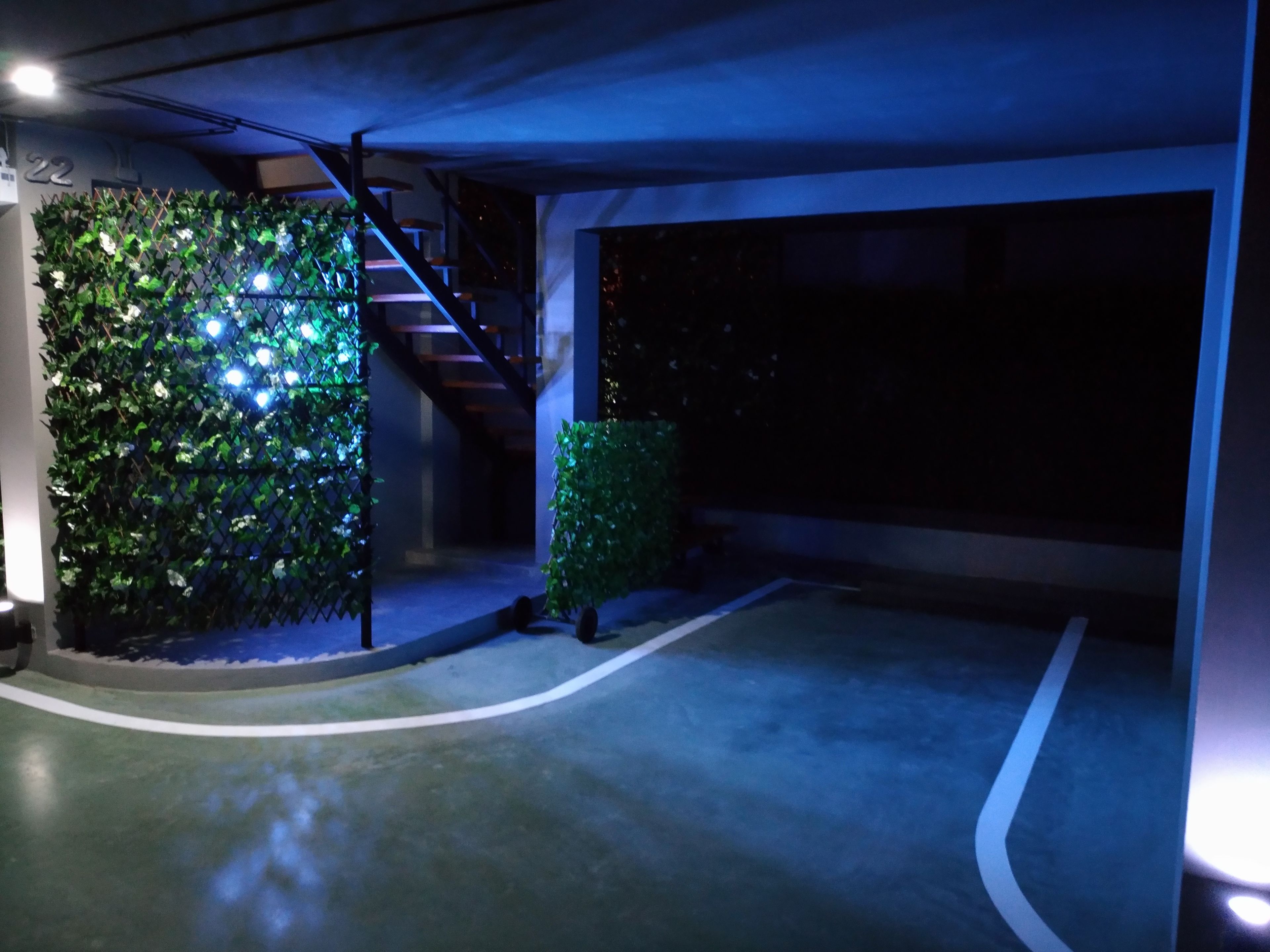 Enceinte de l’hébergement