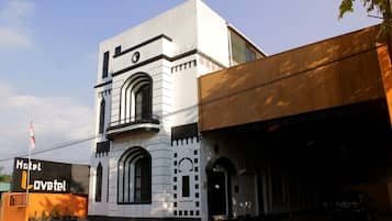 Voorkant van accommodatie