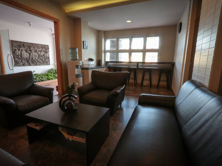 Lobby sitting area