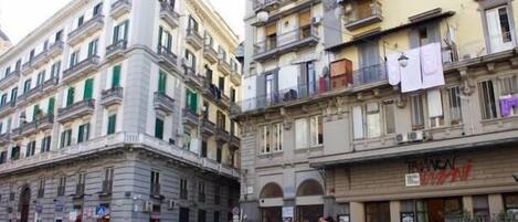 Fassade der Unterkunft