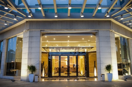 Front of property - evening/night