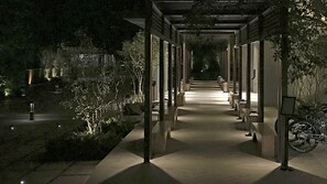 Overnattingsstedets uteområder