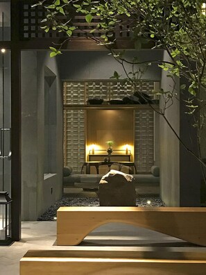 Overnattingsstedets uteområder