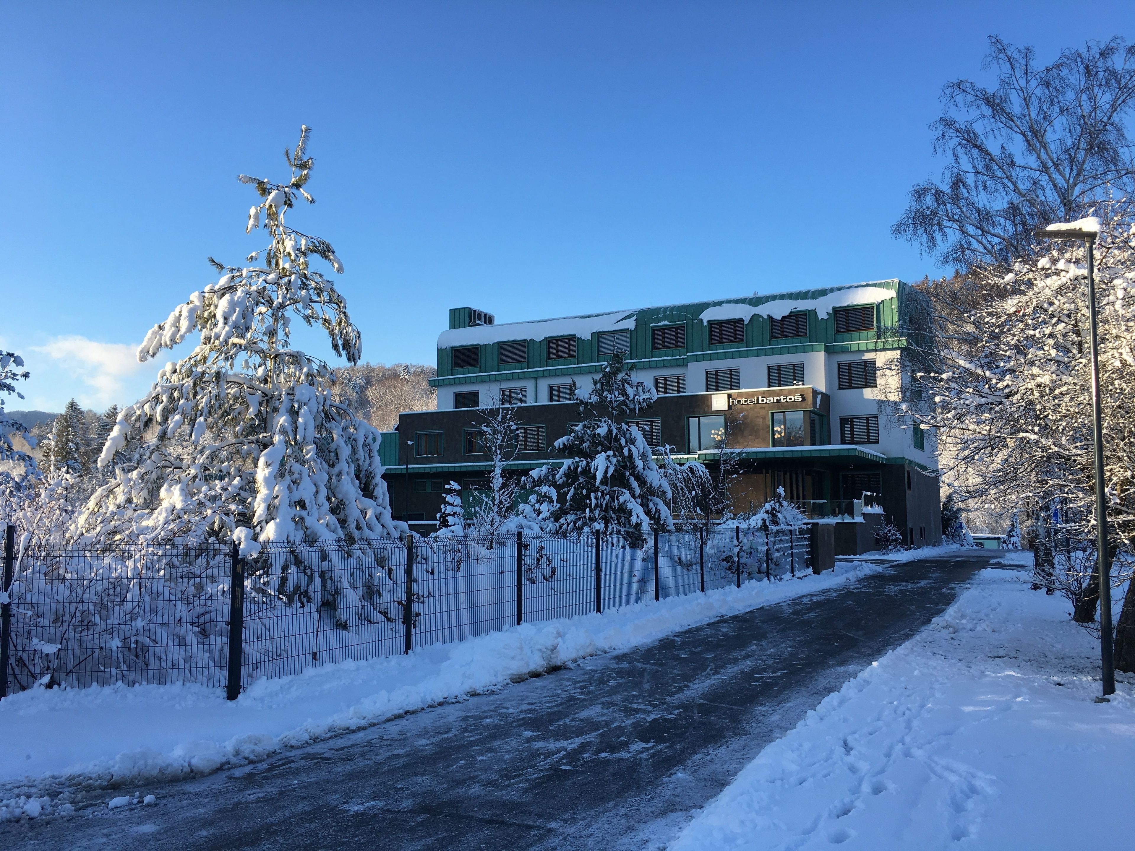 front of property – evening/night