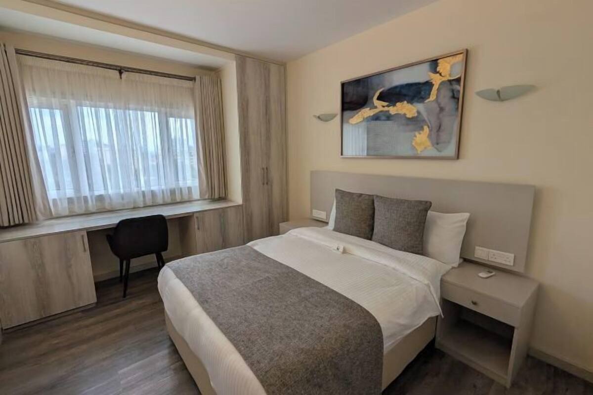 Egyptian cotton sheets, premium bedding, memory foam beds, in-room safe