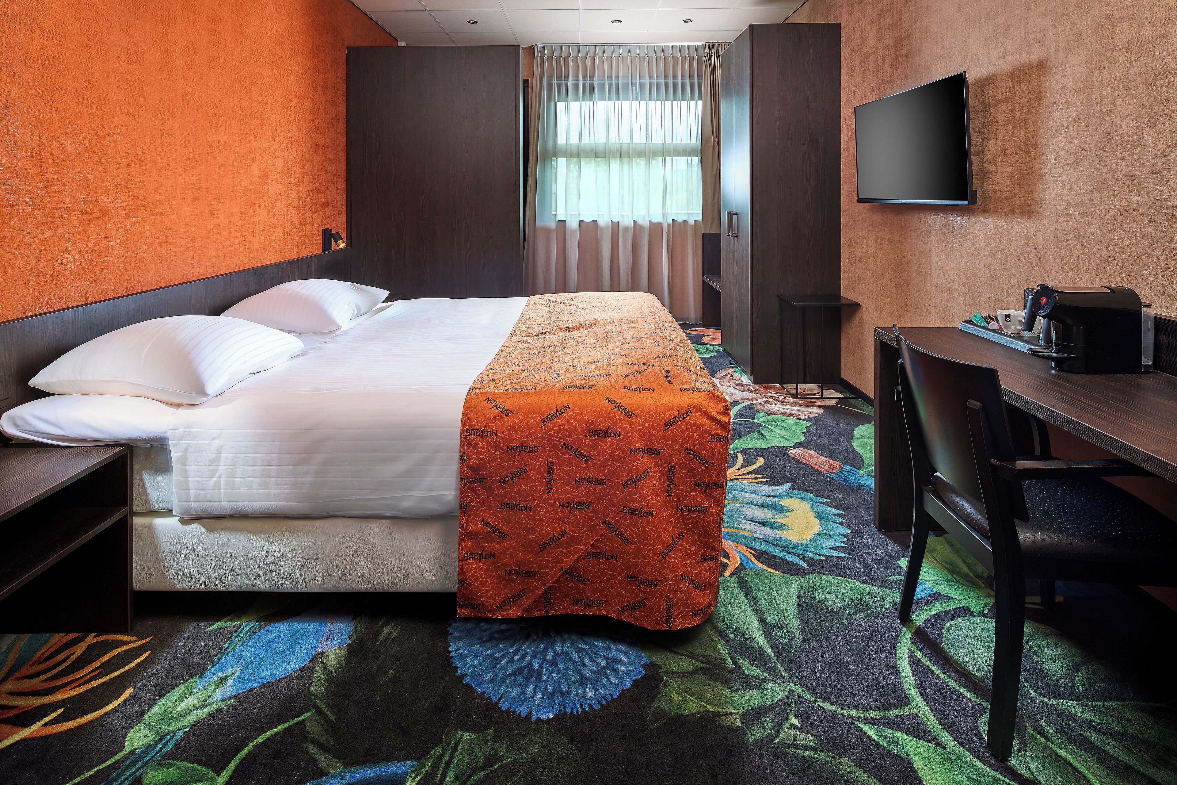 minibar, in-room safe, desk, iron/ironing board