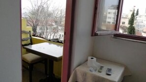 Utsikt fra overnattingsstedet