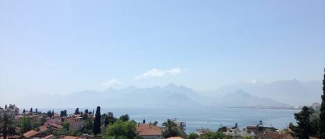 Blick von der Unterkunft