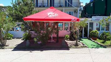 Façade de lâhĂ©bergement